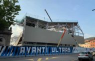 Rivestimento del Gewiss Stadium, controlli della Soprintendenza