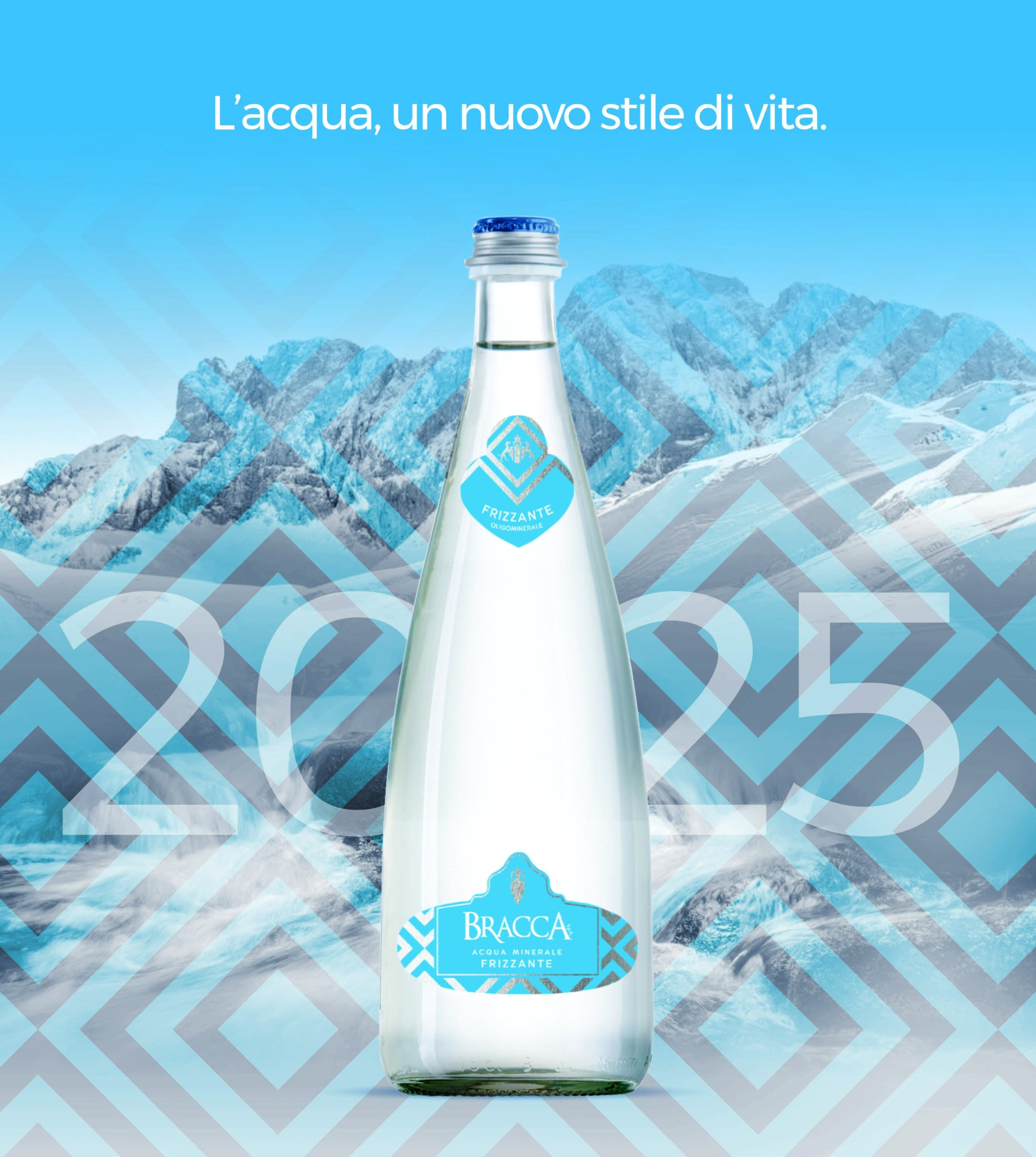 Con il calendario 2025 Bracca acque minerali celebra l'acqua e i suoi benefici