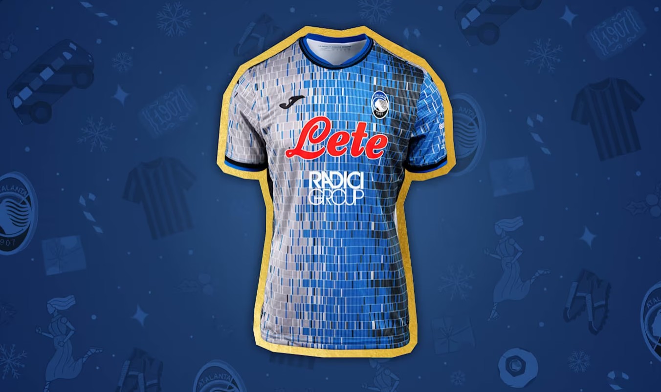 Christmas Match 2024, per Atalanta-Empoli una maglia speciale